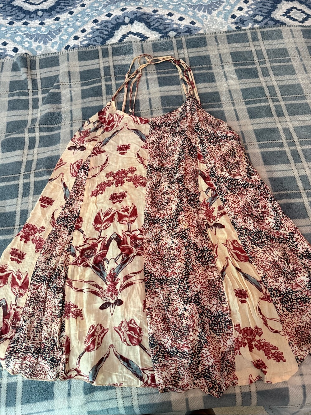 Free People Boho Floral Romper Size L